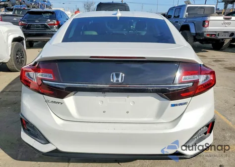 2018 Honda Clarity z USA, uszkodzony, nr VIN JHMZC5F15JC008802